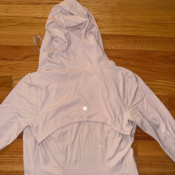 Lululemon Hooded Define Jacket Nulu - Size 8 Misty Pink - Picture 5 of 5